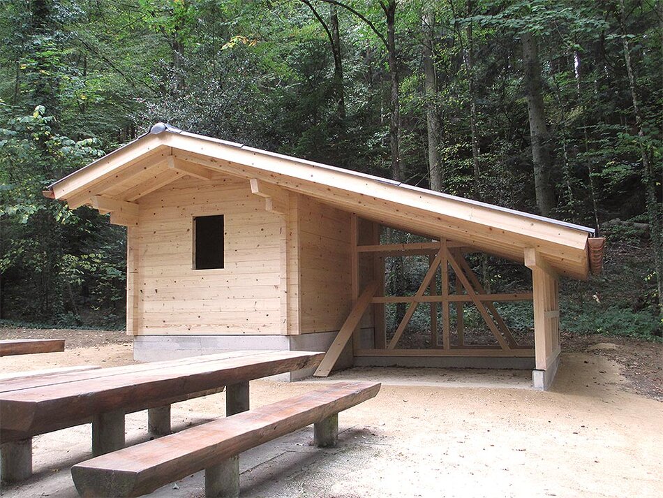 Bläuer Holzbau : Jägerhüsli Bläuer Holzbau : Jägerhüsli