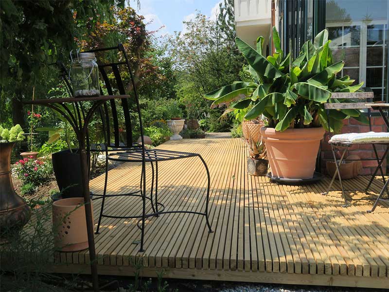 Terrassendeck